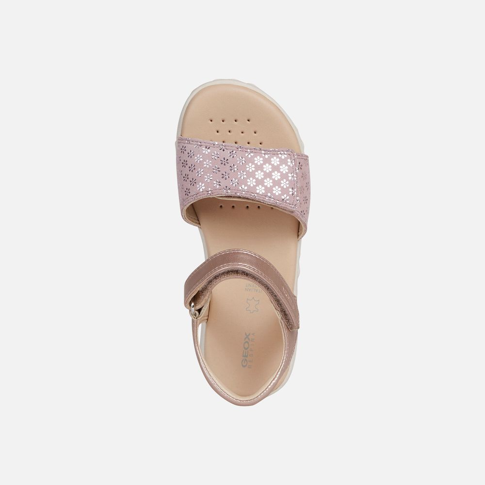 Sandalias Geox Menina Rosa - Haiti - AKIYX7910